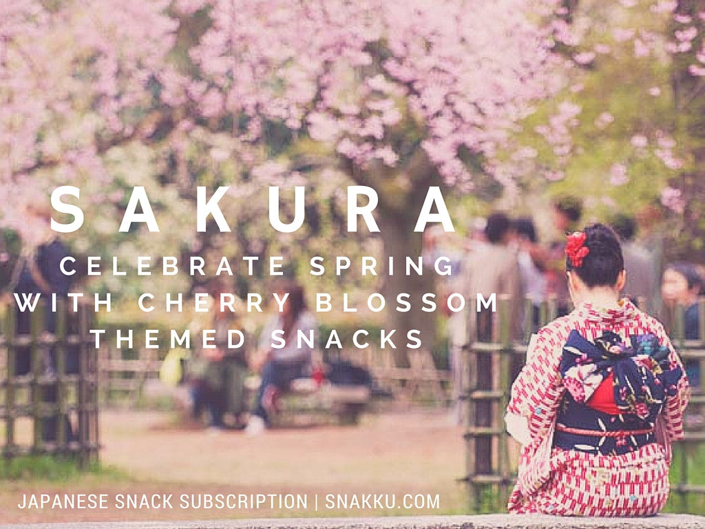 Sakura Themed Snacks