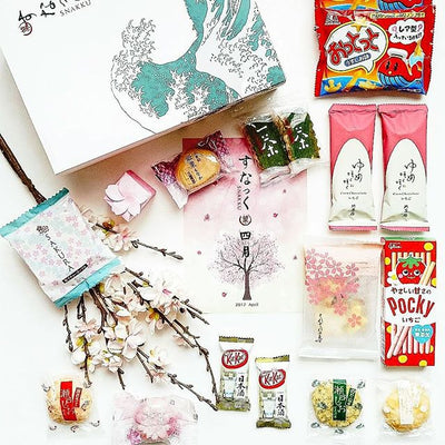 seasonal Japanese snacks