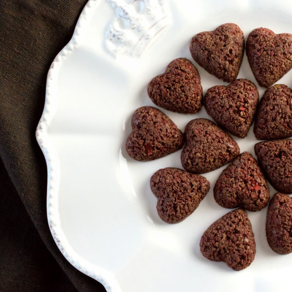 freeze dried strawberry chocolate